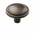Amerock Everyday Heritage 1-1/4 in 32 mm Oil-Rubbed Bronze Cabinet Knob, 25PK 25PK29113ORB